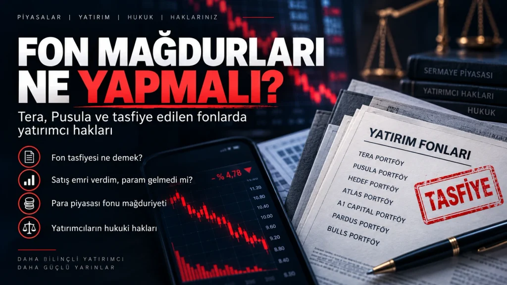 Fon mağdurları ne yapmalı? Fon satışı yaptım param neden gelmedi? Tasfiye edilen fondaki param ne olacak?